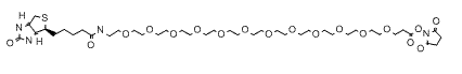 Biotin-PEG12-NHS Ester
